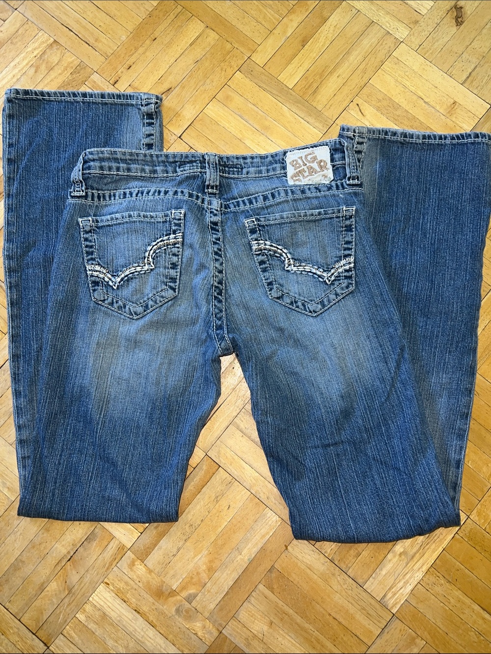 Big Star Light Wash Denim Jeans